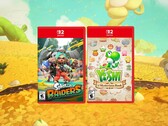Splatoon Raiders och Yoshi and Mysterious Book visas upp i detaljhandelsförpackningar