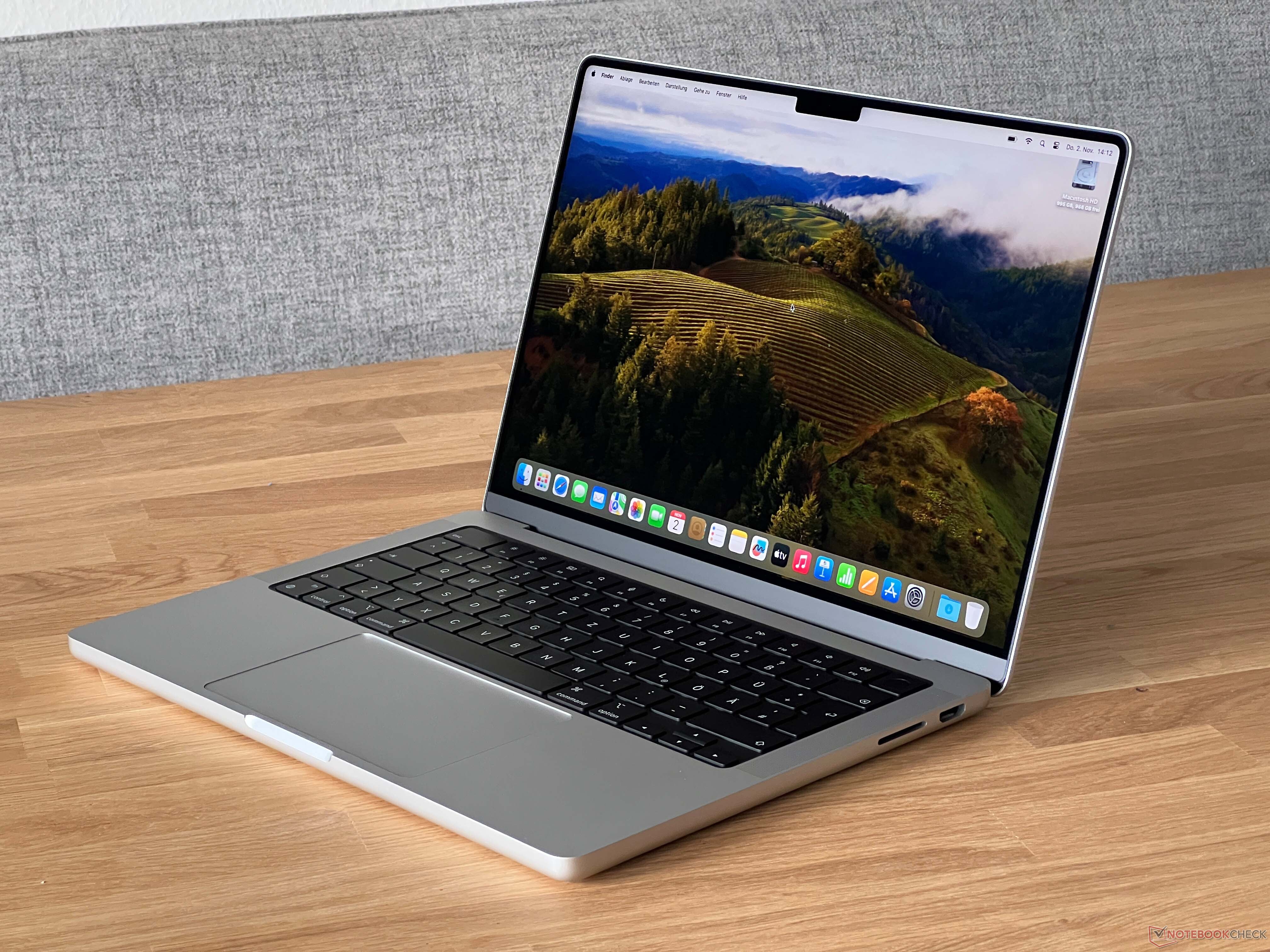Apple Recension av MacBook Pro 14 2023: M2 Pro är långsammare i den lilla MacBook  Pro 