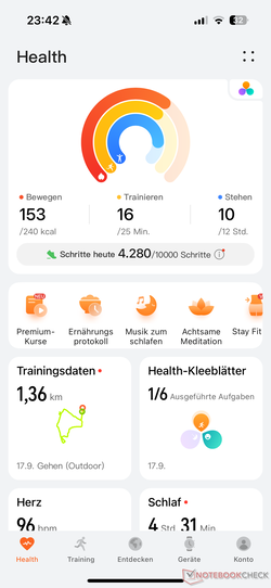 Huawei Hälsoapp