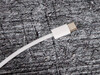 Tygklädd kabel på iPhone 16 Pro Max (Foto: Daniel Schmidt)