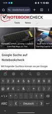 OnePlus 13: Tangentbord