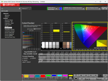 Calman ColorChecker OD-läge