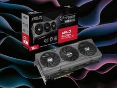 RX 9060 XT kommer att få FSR 4 som andra RDNA 4-kort. (Bildkälla: Asus, Unsplash, redigerad)