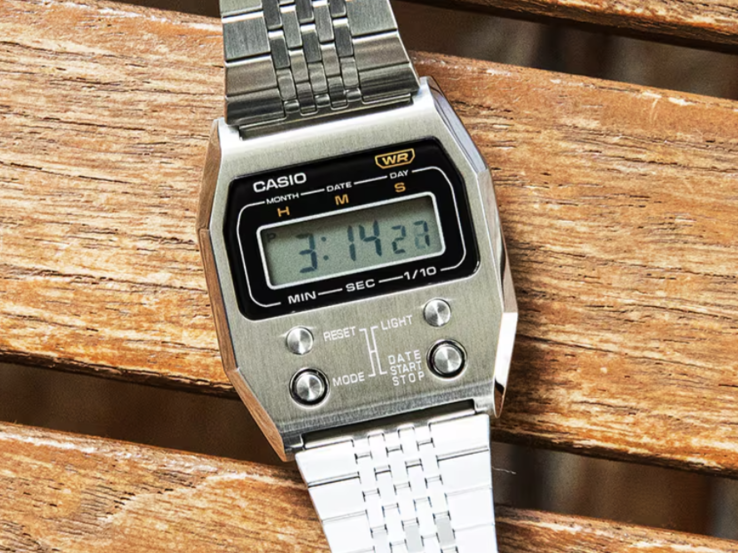 Casio Vintage A1100D-1 - en nyutgåva av 52QS-14B från 1970-talet. (Bildkälla: Casio)