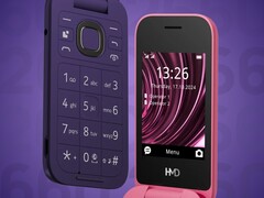 HMD 2660 Flip är en uppdatering av Nokia 2660 Flip med en förfinad design och uppdaterade funktioner. (Bildkälla: HMD)