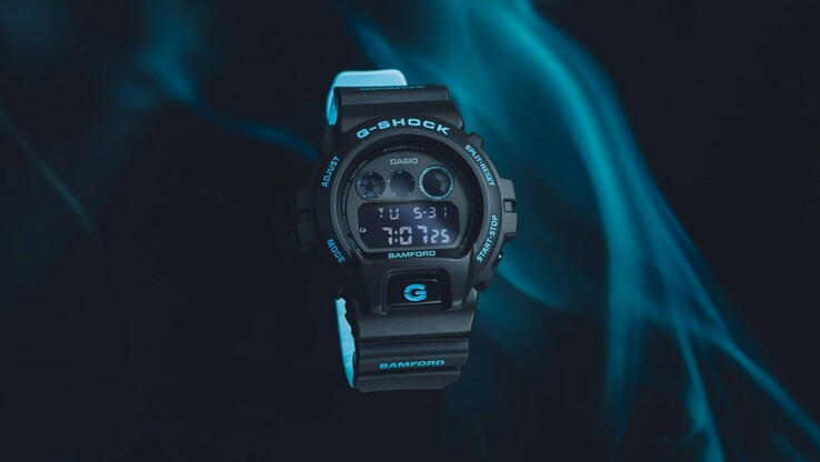 Den andra Casio G-Shock x Bamford collab-klockan (bilden) använde Casio DW-6900BWD-1ER som bas. (Bildkälla: Casio)