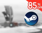 Fram till den 5 mars finns FAR: Lone Sails tillgängligt på Steam med 85% rabatt för mindre än 2,50 USD. (Bildkälla: Steam)