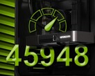 Det är möjligt att GeForce RTX 5090D var överklockad för PassMark-benchmarkkörningen. (Bildkälla: Nvidia/PassMark - redigerad)