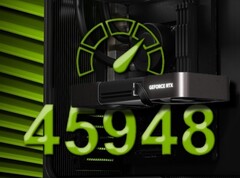 Det är möjligt att GeForce RTX 5090D var överklockad för PassMark-benchmarkkörningen. (Bildkälla: Nvidia/PassMark - redigerad)