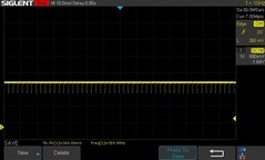 100% ljusstyrka: 360 Hz PWM