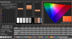 CalMAN: ColorChecker (kalibrerad)