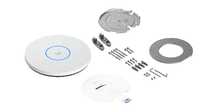 Vad som finns i lådan till den nya U7 Pro-serien (Bildkälla: Ubiquiti)