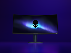 Alienware AW3425DWM (bilder) kommer med en upplösning på 3440x1440. (Bildkälla: Alienware)