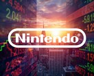 Banner för Nintendo-aktiekursvisare visas