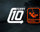 Turn 10 Studios och Playground Games logotyper (Bildkälla: Turn 10 Studios, Playground Games)
