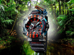 Den nya Casio Poison Dart Frogman kan dela funktioner med den äldre GWF-A1000APF-1A (ovan). (Bildkälla: Casio)