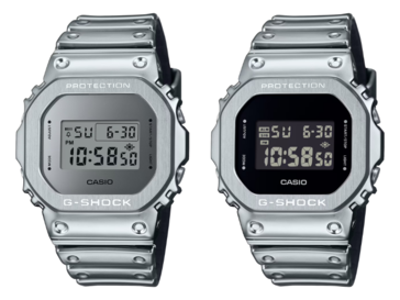 Casio GM5600YM-8A8 (till vänster) liknar GM5600YM-8 (till höger). (Bildkälla: Casio)