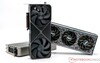 Nvidia GeForce RTX 5090 Founders Edition med Palit GeForce RTX 4090 och Nvidia GeForce RTX 3090 Founders Edition