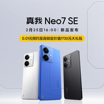 Realme presenterar Neo 7 SE...