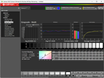 Calman ColorChecker normalt läge