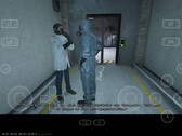 Outlast installerat och spelat via Steam på en Android surfplatta (Skärmdump: Marc Zander, Notebookcheck)