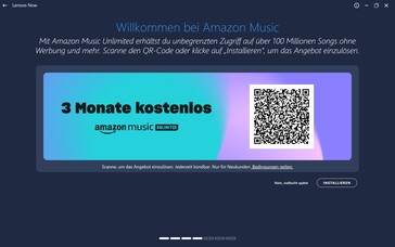 Annons för Amazon Music
