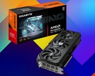 AMD Radeon RX 9070 XT har en boostklocka från fabrik på upp till 2 970 MHz. (Bildkälla: Gigabyte, Unsplash, redigerad)