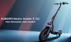 Xiaomi Electric Scooter 5 Max kan färdas upp till 60 km (~ 37 miles) på en enda laddning (Bildkälla: Xiaomi)