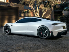 Den nya Tesla Roadster-konceptet. (Bildkälla: Tesla)