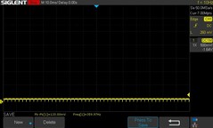 0% ljusstyrka: 360 Hz PWM