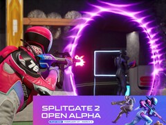 Splitgate 2 öppen alpha test tillkännagivande lansering