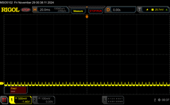 0/10 ljusstyrka: 240 Hz PWM