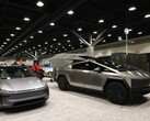 Tesla-fordon som visas på Vancouver Auto Show innan företaget sparkades ut (Bildkälla: Nick Procaylo /10107479A)