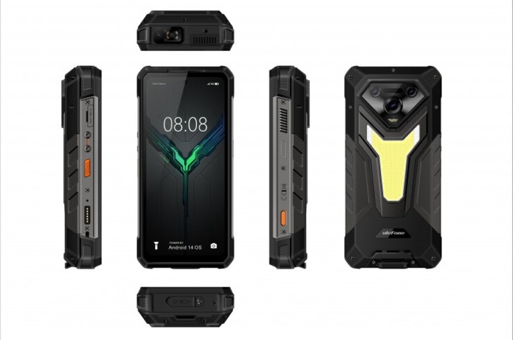 Ulefone Armor 34 Pro har en inbyggd projektor (Bildkälla: Ulefone)