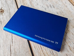 Samsung Portable SSD T7 recension. Testenheten tillhandahölls av Samsung Tyskland.