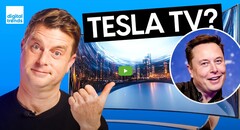 En Tesla TV (Bildkälla: Digital Trends)