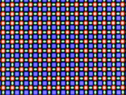 Sub-pixel matris