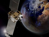 Konstnärsillustration som visar en rymdsond i omloppsbana runt jorden. (Bildkälla: PIRO4D - Pixabay)