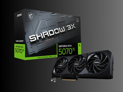 MSI RTX 5070 Ti 16G Shadow 3X (Bildkälla: MSI)