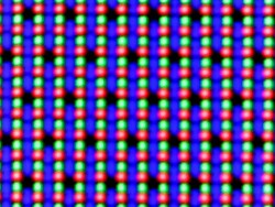 Sub-pixel matris