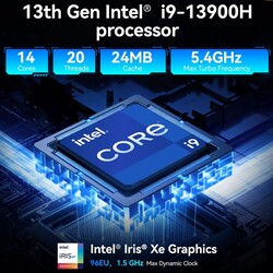 Intel Core i9-13900H (Källa: Geekom)