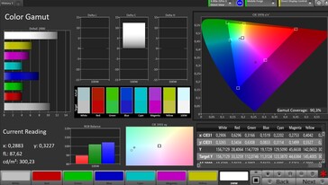 Färgrymd sRGB (standard för färgläge)