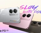 Realme P3 5G finns i Space Silver, Comet Grey och Nebula Pink färgställningar (Bildkälla: Realme)