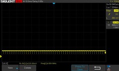 25% ljusstyrka: 360 Hz PWM