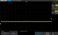 50% ljusstyrka: 120 Hz DC-dimning