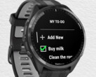 Garmin ComingUp-appen kan användas för att hantera att-göra-listor på din smartklocka. (Bildkälla: Garmin)