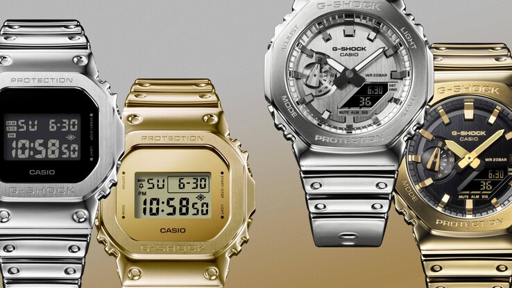 Casio har släppt fyra nya Fine Metallic-klockor i USA. (Bildkälla: Casio)