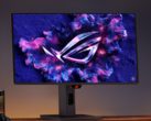 Asus ROG Strix OLED XG27UCDMG (bilden) har en Samsung-tillverkad QD-OLED-panel. (Bildkälla: Asus)