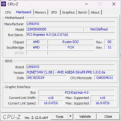 CPU-Z moderkort