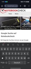 OnePlus 13: Tangentbord